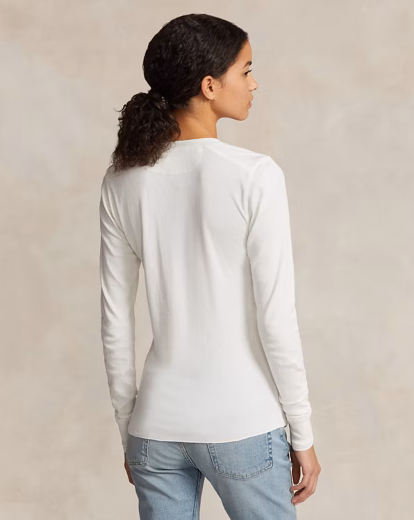 Cotton Henley Shirt