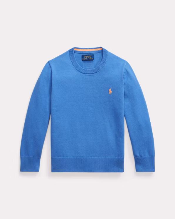 Cotton Crewneck Jumper