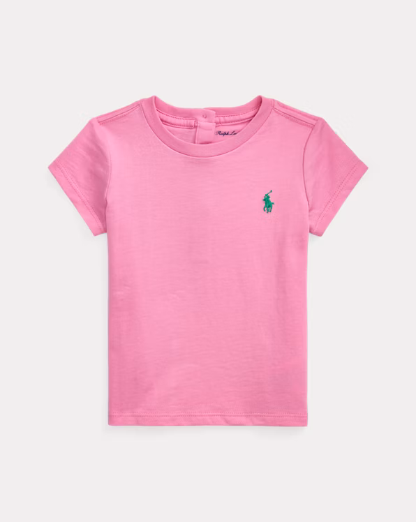 Cotton Jersey Crewneck T-Shirt