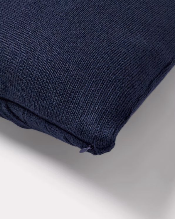 Hanley Cable-Knit Throw Pillow