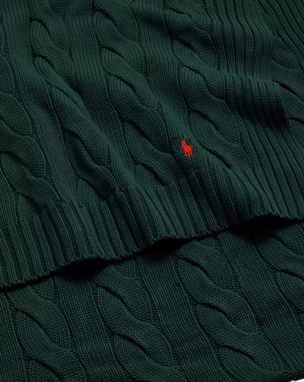 Hanley Cable-Knit Throw Blanket