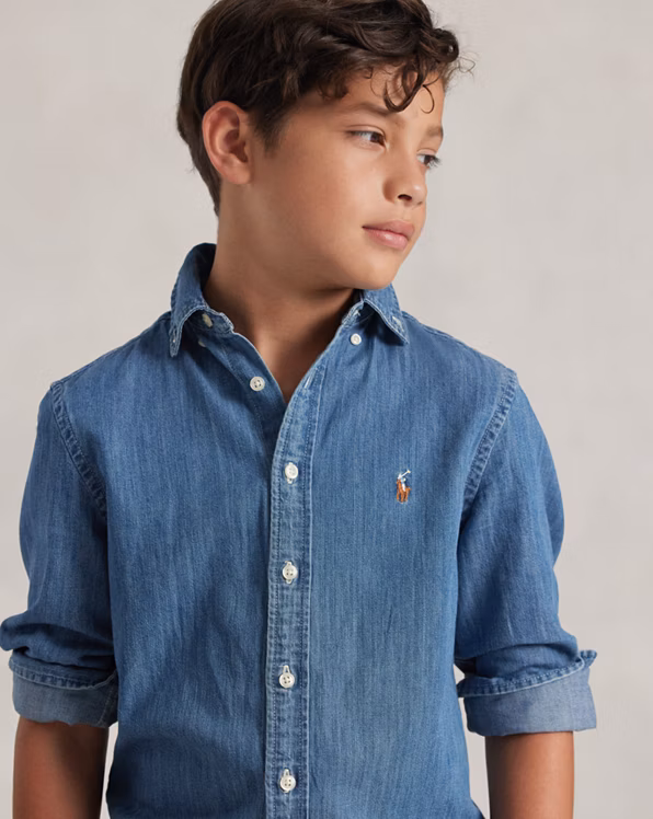 Cotton Chambray Shirt