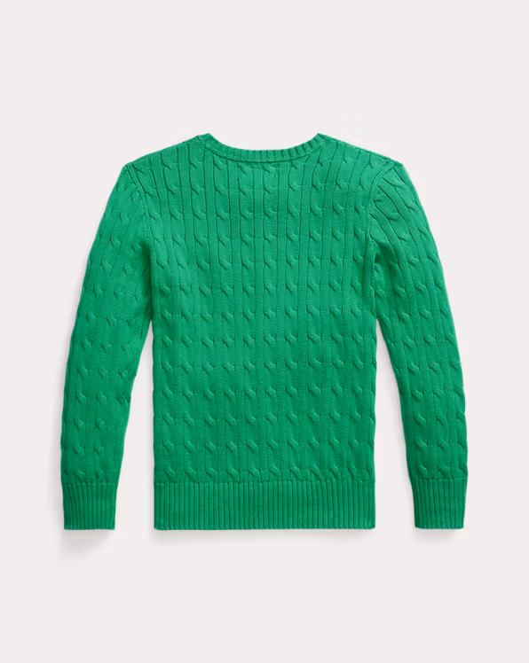 Cable-Knit Cotton Jumper