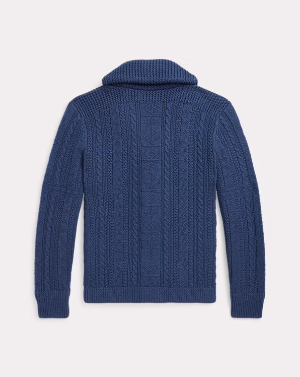 Anchor Cotton Shawl Cardigan