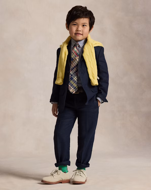 Polo Linen Suit Jacket