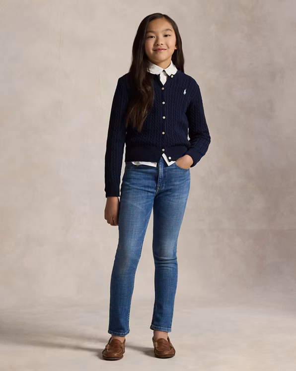 High-Rise Skinny Fit Stretch Jean