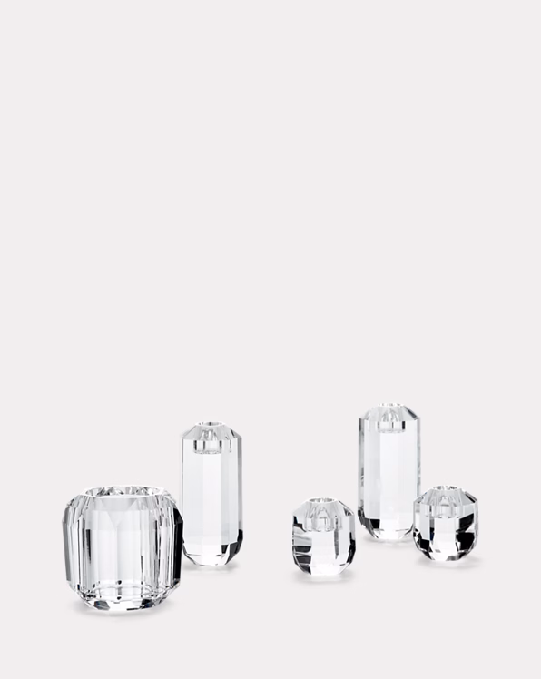 Leigh Faceted Crystal Votive