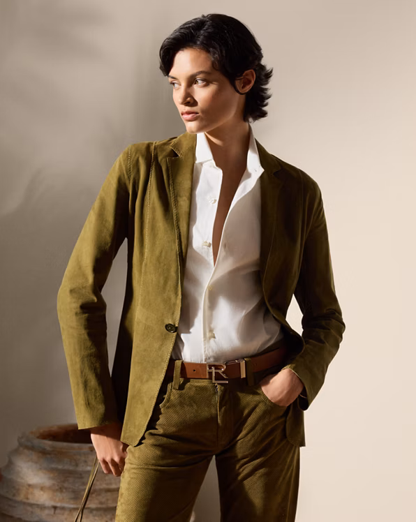 Jessamine Lamb-Suede Jacket