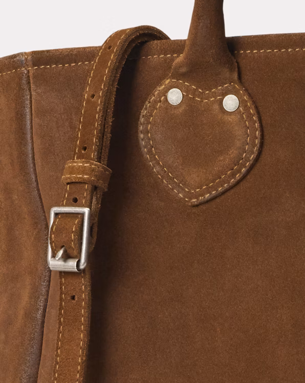 Roughout Suede Tote