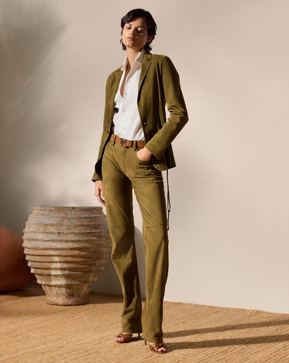 Jessamine Lamb-Suede Jacket