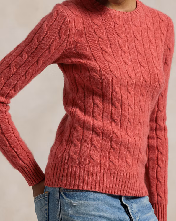 Cable-Knit Cashmere Jumper