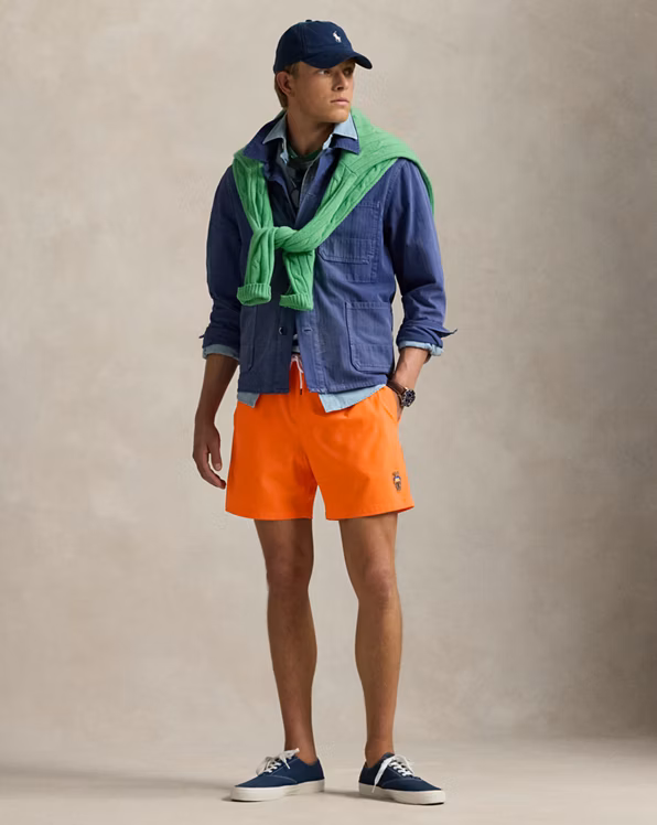 14.5 cm Traveller Polo Swimming Trunk