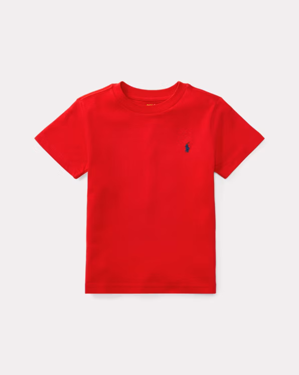 Cotton Jersey Crewneck T-Shirt