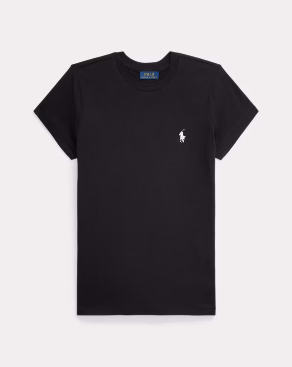 Cotton Jersey Crewneck T-Shirt