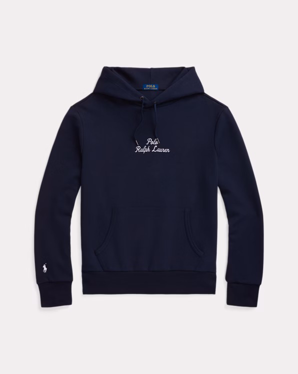Logo Double-Knit Hoodie