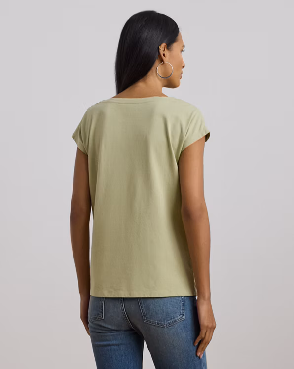 Embroidered Jersey Tee