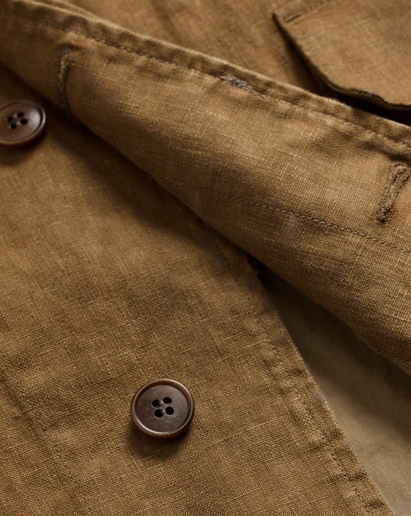 Bonded Linen Walking Coat