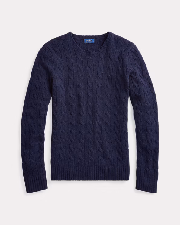 Cable-Knit Cashmere Jumper