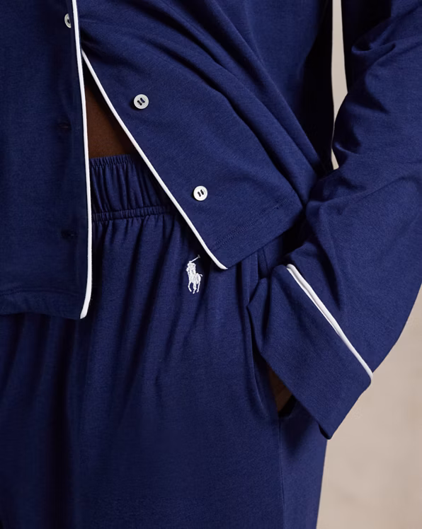 Long-Sleeve Jersey Pyjama Set