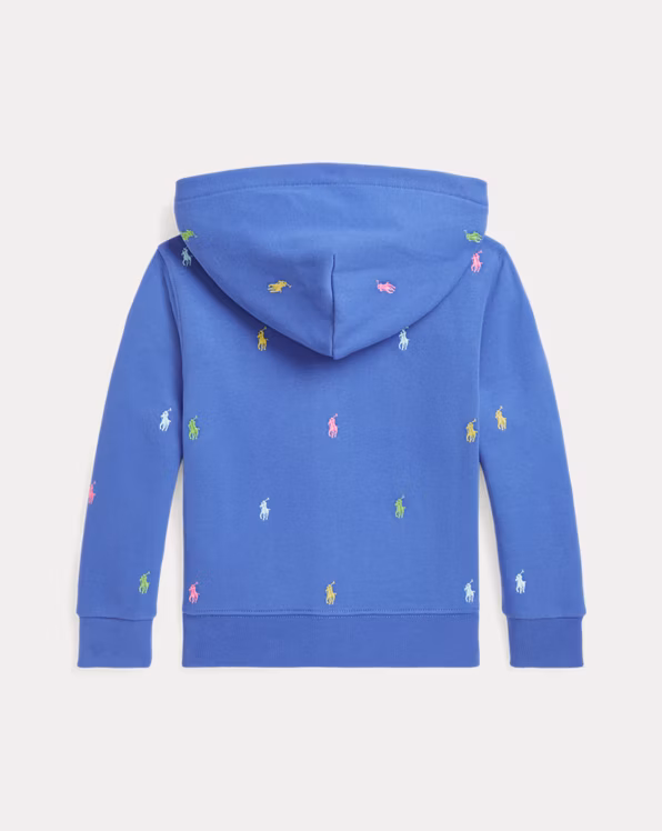 Polo Pony Fleece Full-Zip Hoodie