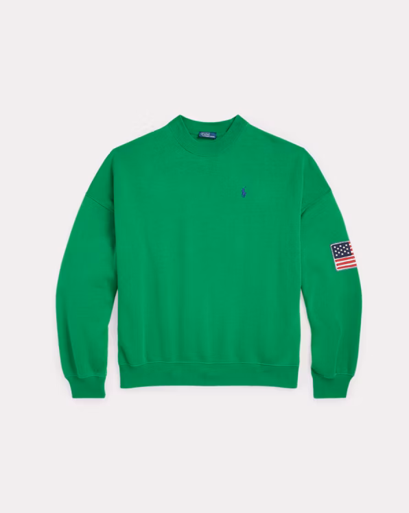 Oversize Logo Fleece Crewneck