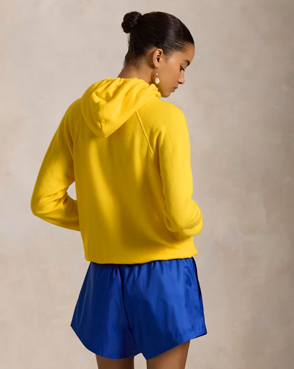 Shrunken Fit Fleece Hoodie