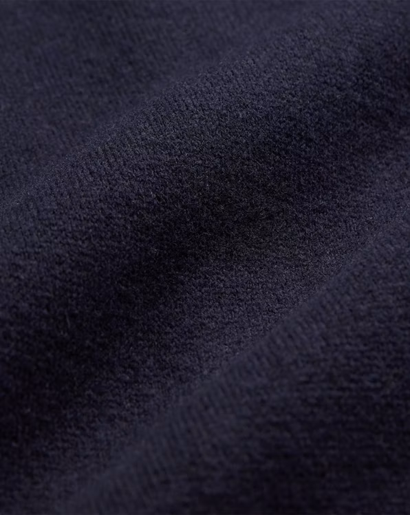 Birdseye Jacquard Wool Workshirt Jumper