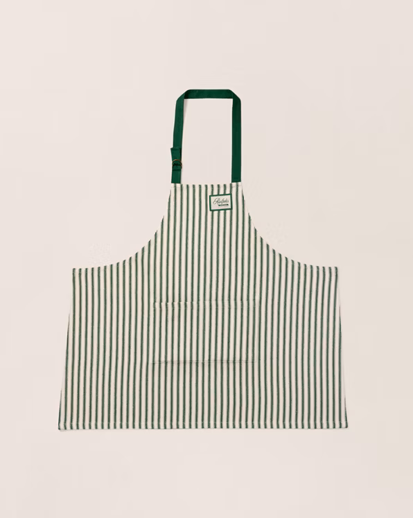 Ralph's Coffee Striped Cotton Apron