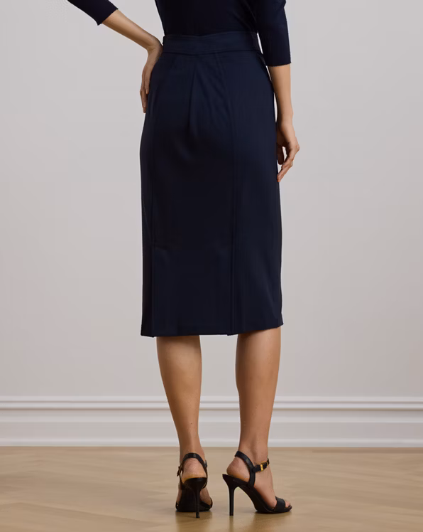 Ponte Sailor Pencil Skirt