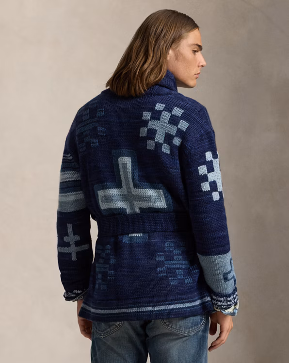 PRL x Naiomi Glasses Wrap Cardigan