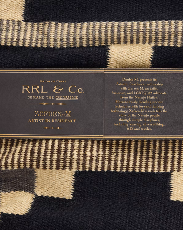 RRL x Zefren-M Handwoven Jacquard Rug