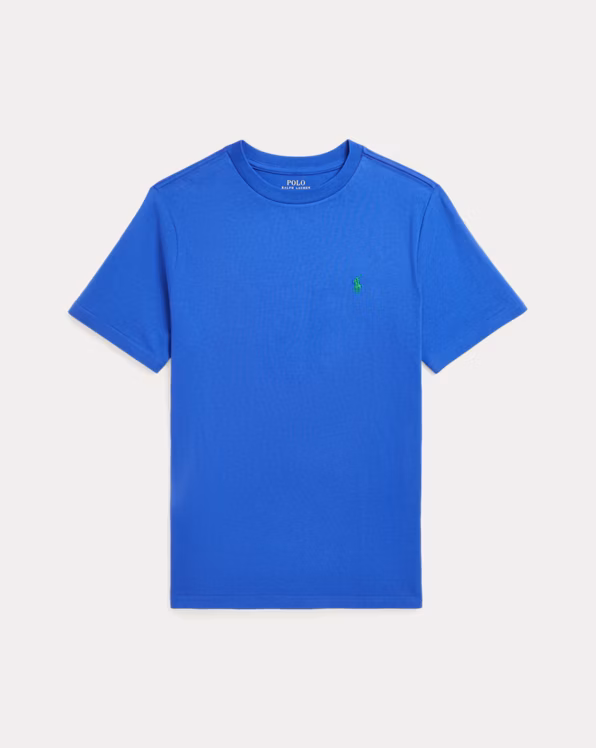Cotton Jersey Crewneck T-Shirt