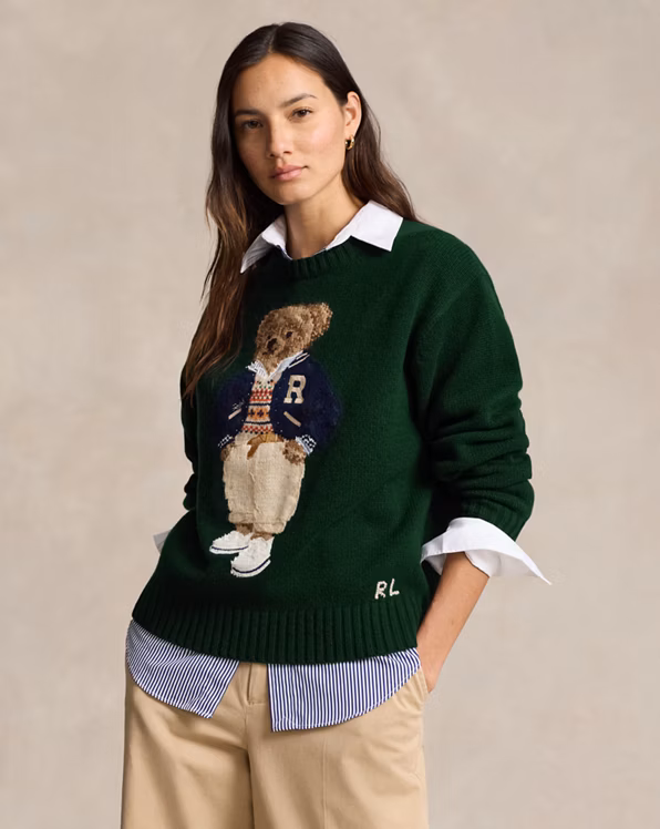 Polo Bear Wool-Cashmere Jumper