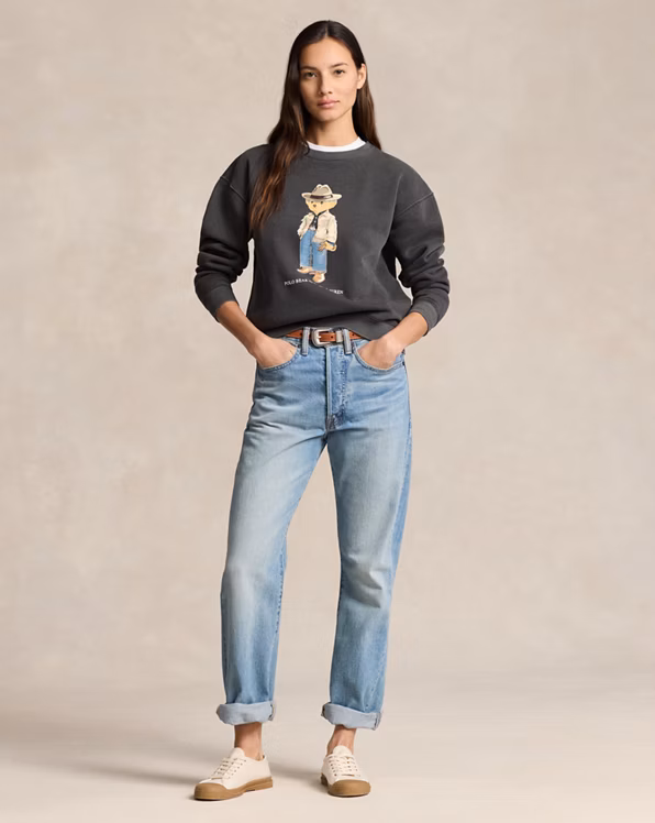 Polo Bear Fleece Crewneck