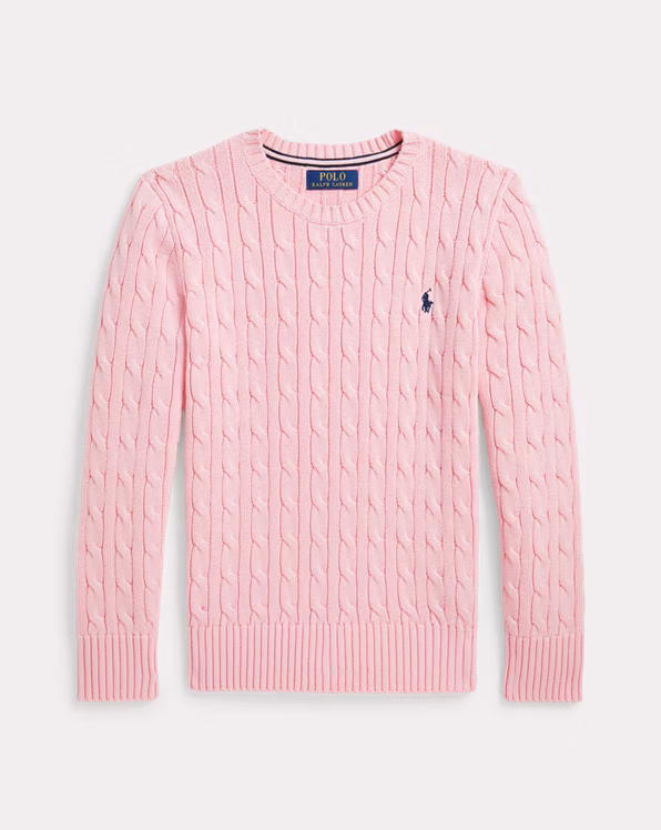 Cable-Knit Cotton Jumper
