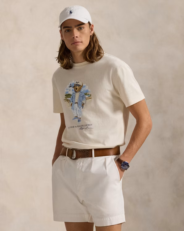 Custom Slim Fit Polo Bear Jersey T-Shirt