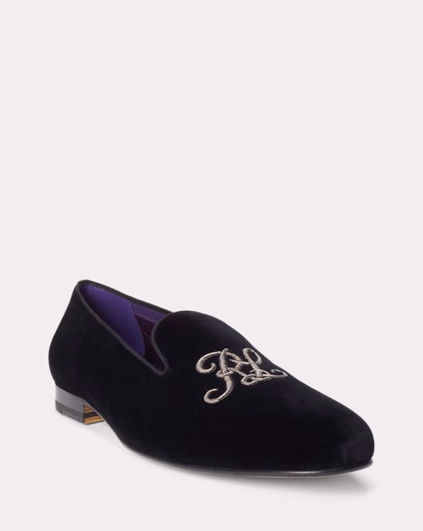 Alonzo Bullion Velvet Slipper