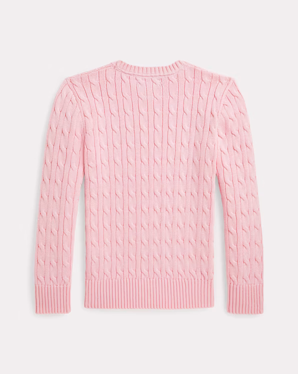 Cable-Knit Cotton Jumper