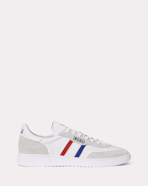 Bedford Suede-Panelled Trainer