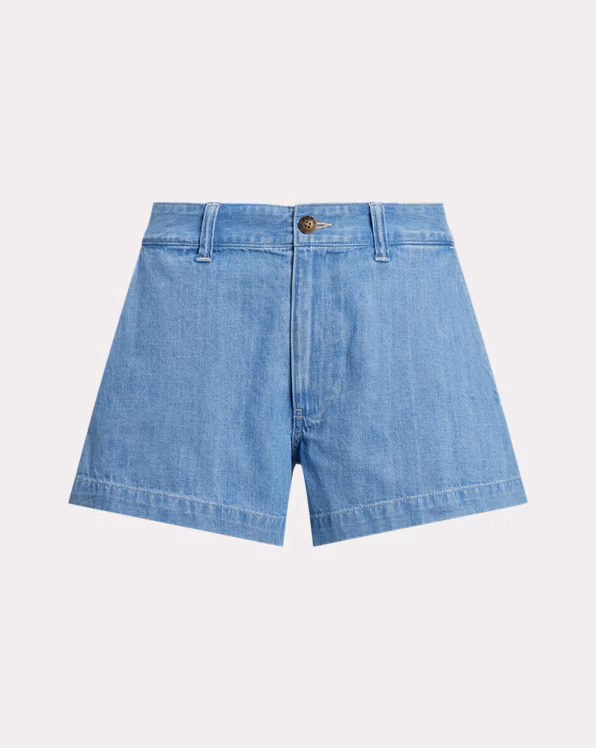 Cotton Denim Short