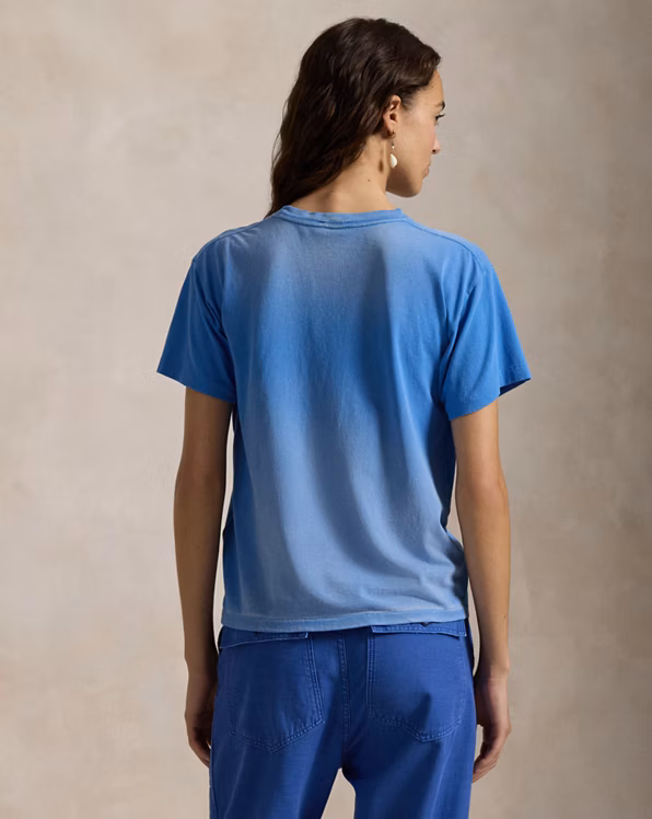 Logo Cotton Jersey Crewneck Tee