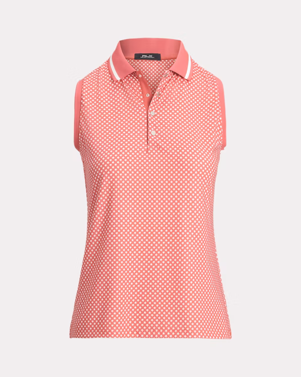 Tailored Fit Sleeveless Polo Shirt