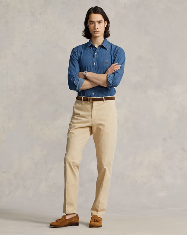 Custom Fit Denim Shirt