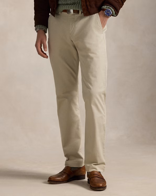 Stretch Straight Fit Chino Trouser