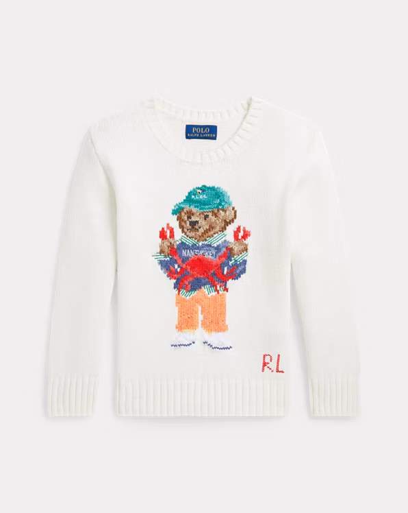 Polo Bear Cotton Jumper