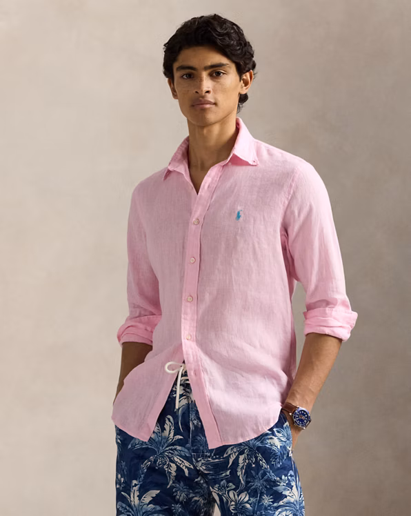 Custom Fit Linen Shirt