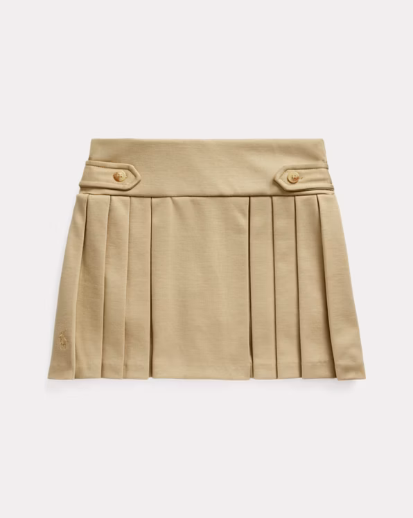 Pleated Ponte Skort