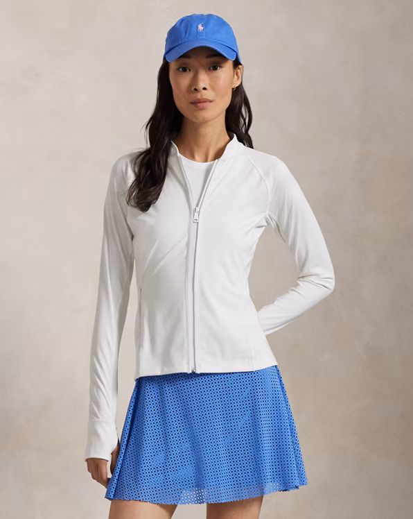 Stretch Interlock Full-Zip Jacket