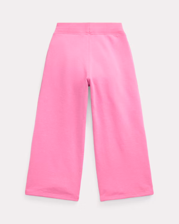 French Terry Wide-Leg Tracksuit Bottom