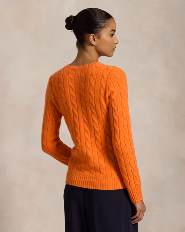 Cable-Knit Cashmere Jumper